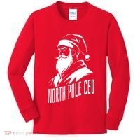 North Pole Ceo Kids Long Sleeve Shirt thumb 0