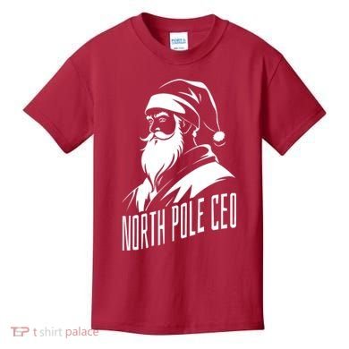 North Pole Ceo Kids T-Shirt