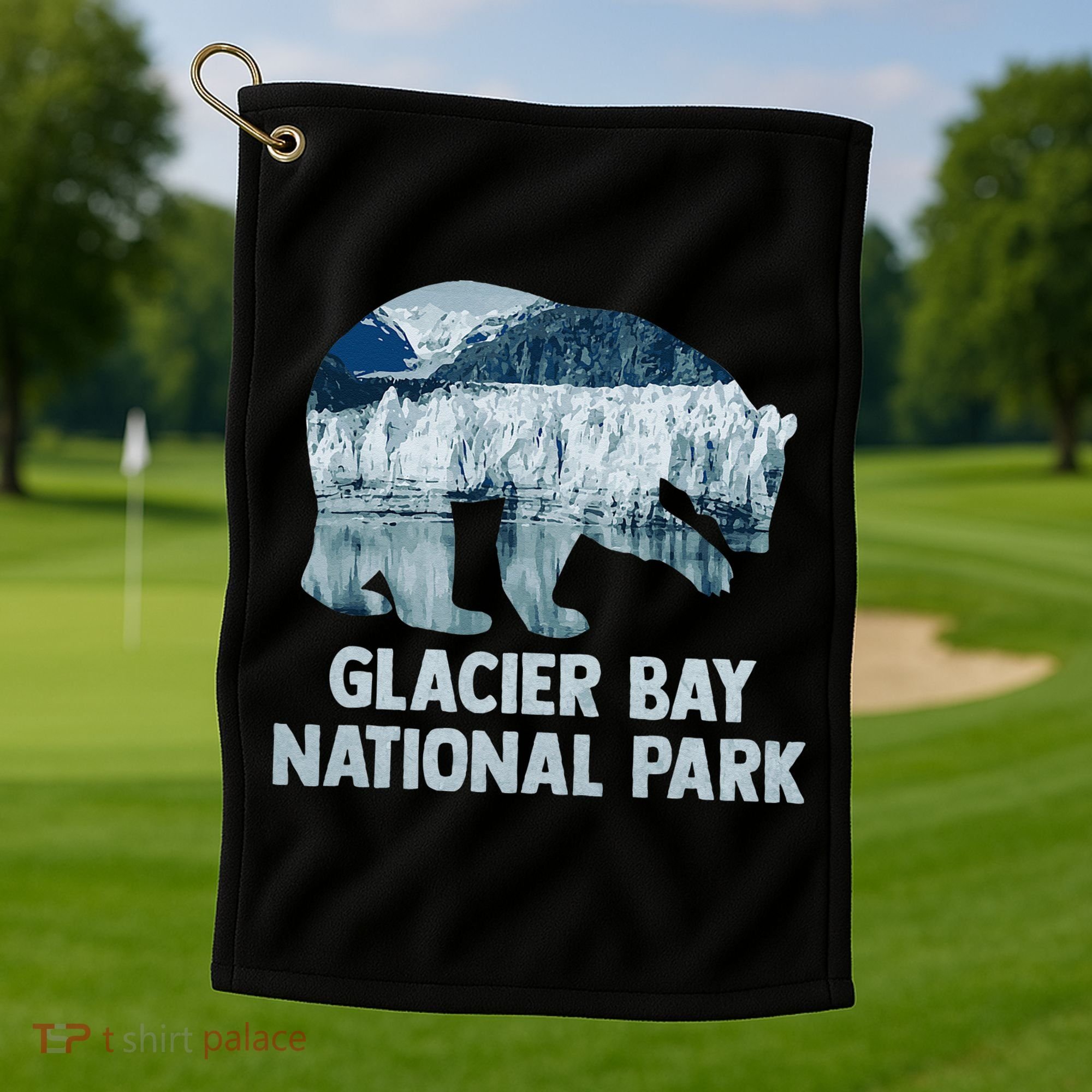 National Park Conservation Glacier Bay National Park Golf Towel