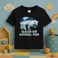 National Park Conservation Glacier Bay National Park Toddler T-Shirt thumb 3