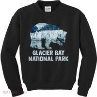 National Park Conservation Glacier Bay National Park Kids Sweatshirt thumb 0