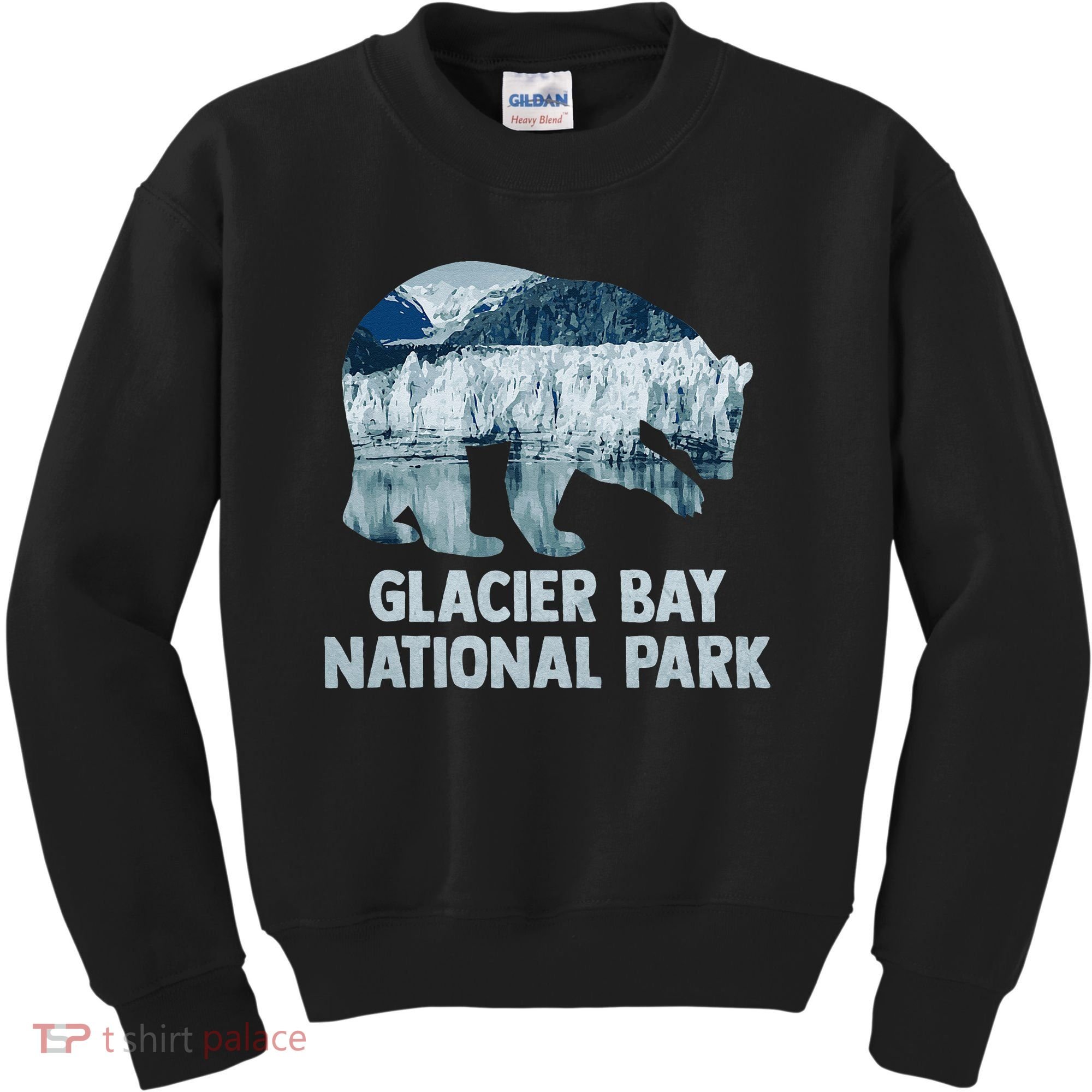 National Park Conservation Glacier Bay National Park Kids Sweatshirt