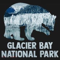 National Park Conservation Glacier Bay National Park Kids Sweatshirt thumb 2