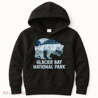 National Park Conservation Glacier Bay National Park Kids Hoodie thumb 0