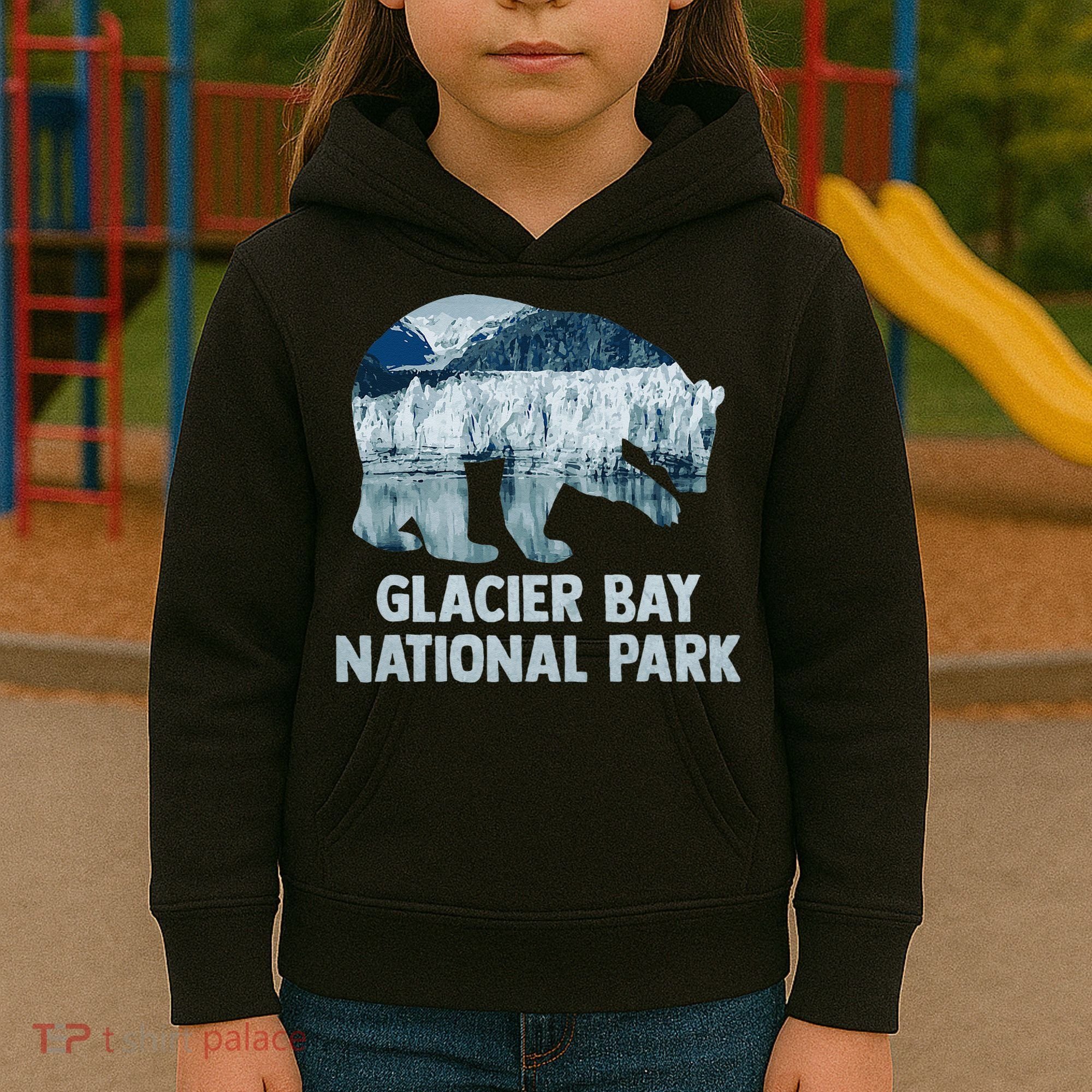 National Park Conservation Glacier Bay National Park Kids Hoodie
