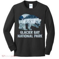 National Park Conservation Glacier Bay National Park Kids Long Sleeve Shirt thumb 0
