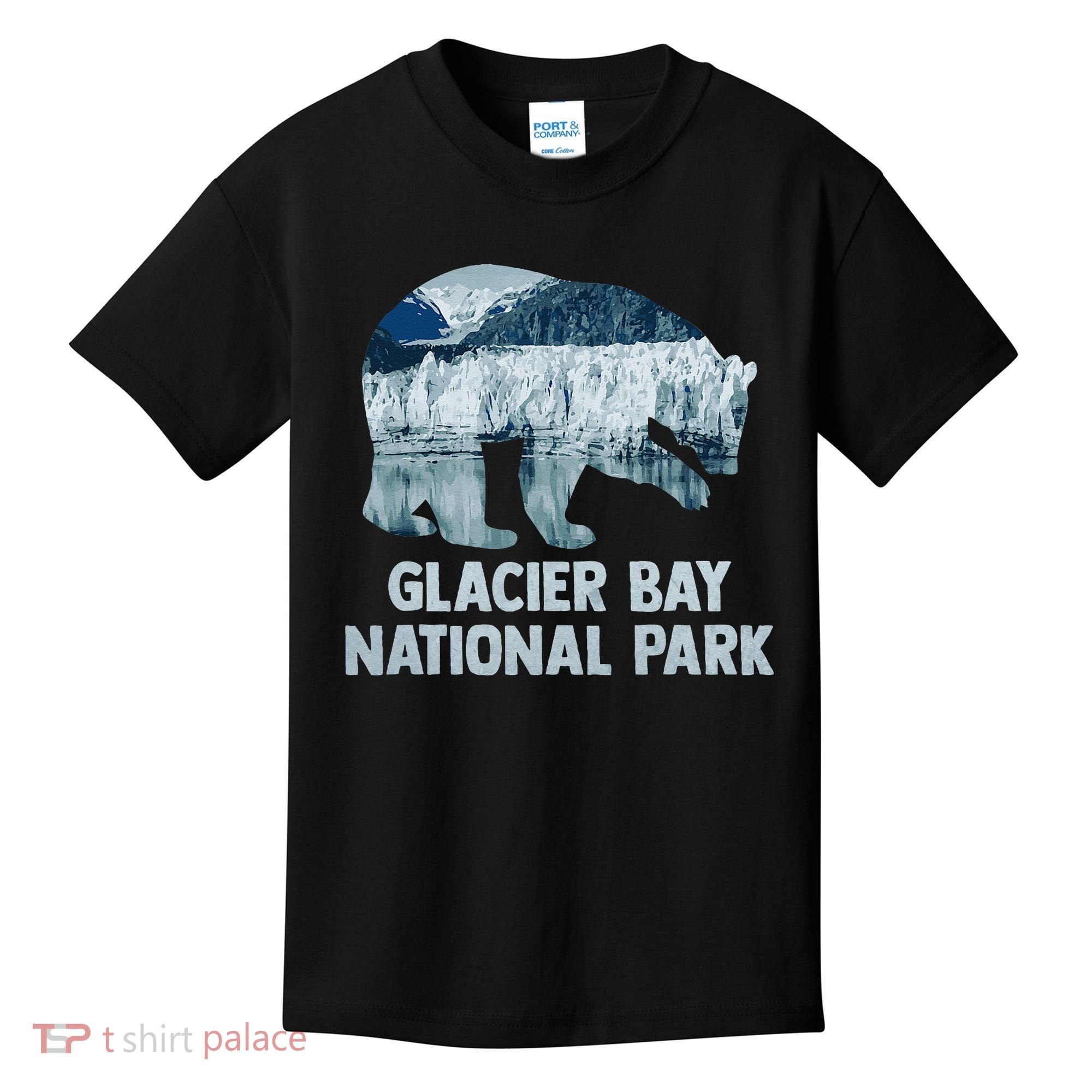 National Park Conservation Glacier Bay National Park Kids T-Shirt