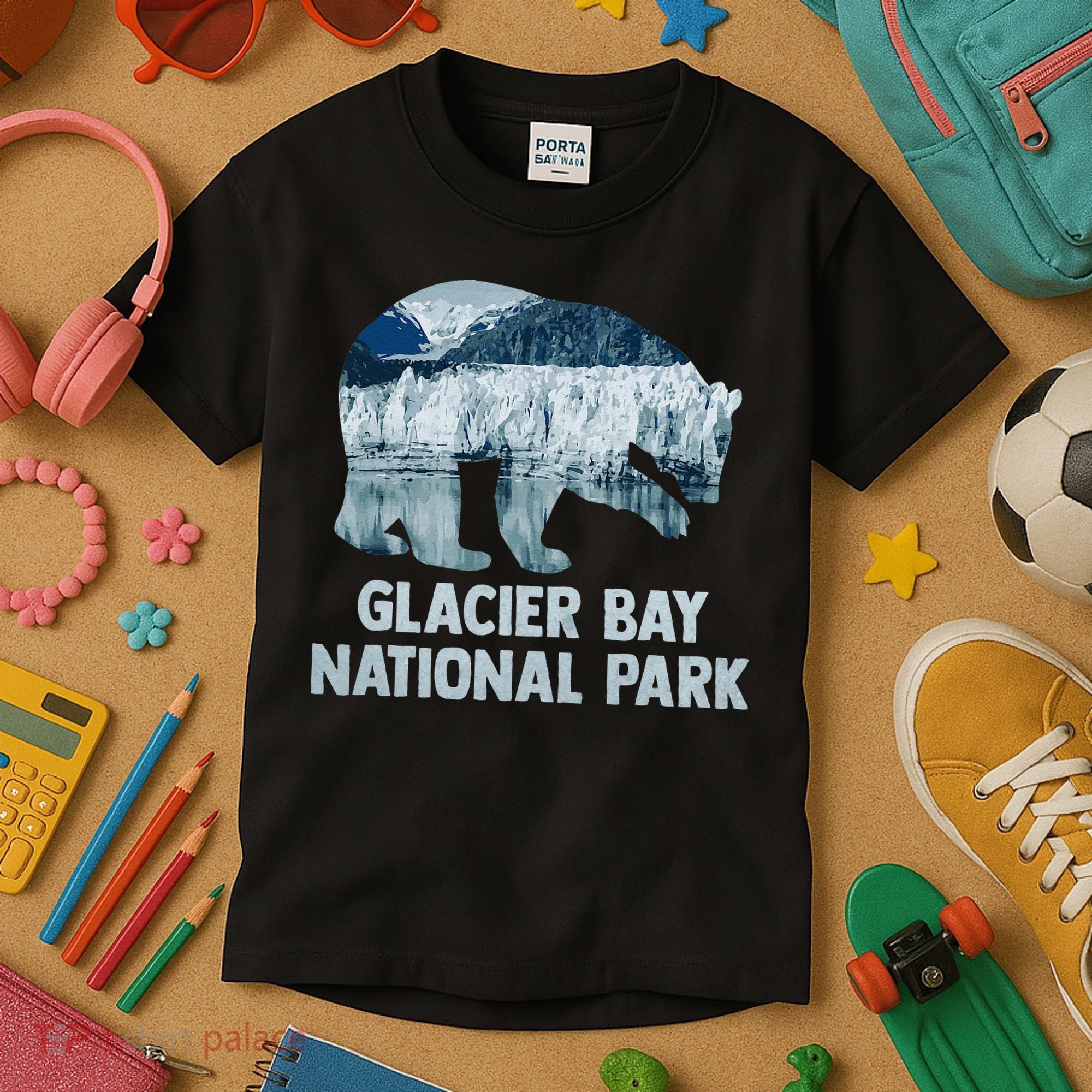 National Park Conservation Glacier Bay National Park Kids T-Shirt