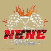Nene Pit Crew Race Car Birthday Party Racing Family T-Shirt thumb 7