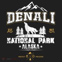National Park Denali Alaska Women's Sweatshirt thumb 2