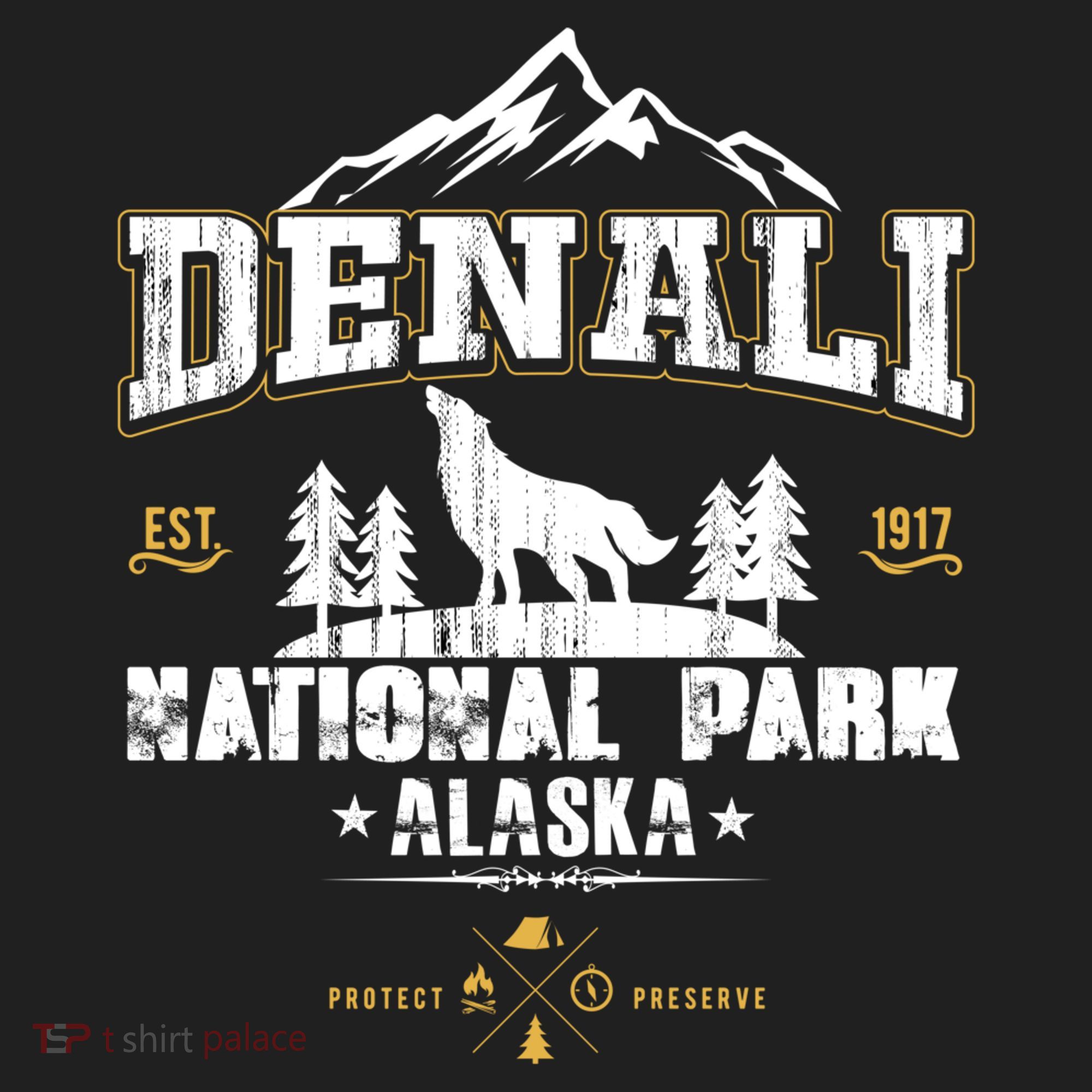 National Park Denali Alaska Women's Sweatshirt