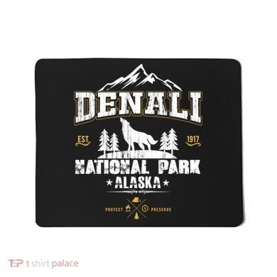 National Park Denali Alaska Mousepad