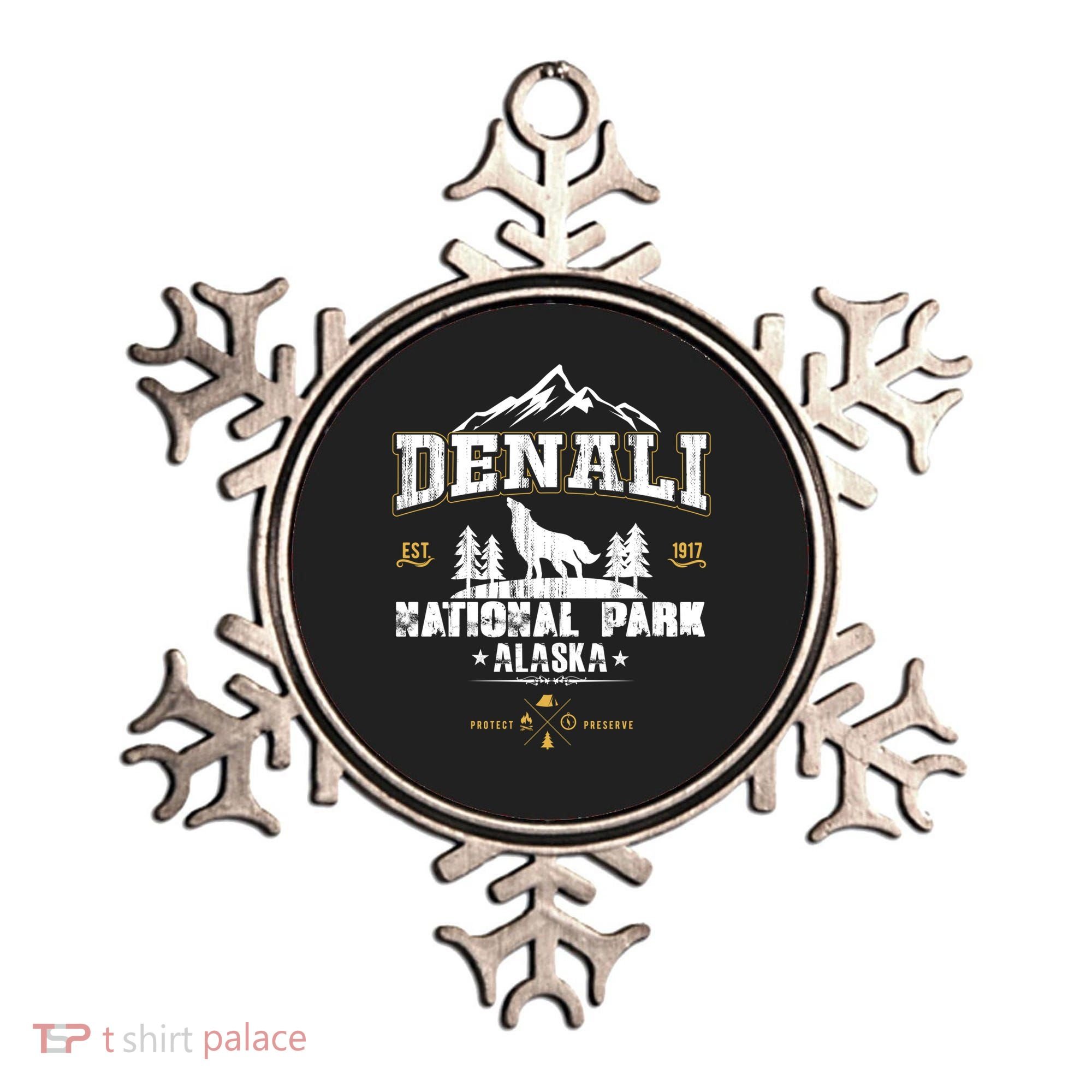 National Park Denali Alaska Ornament