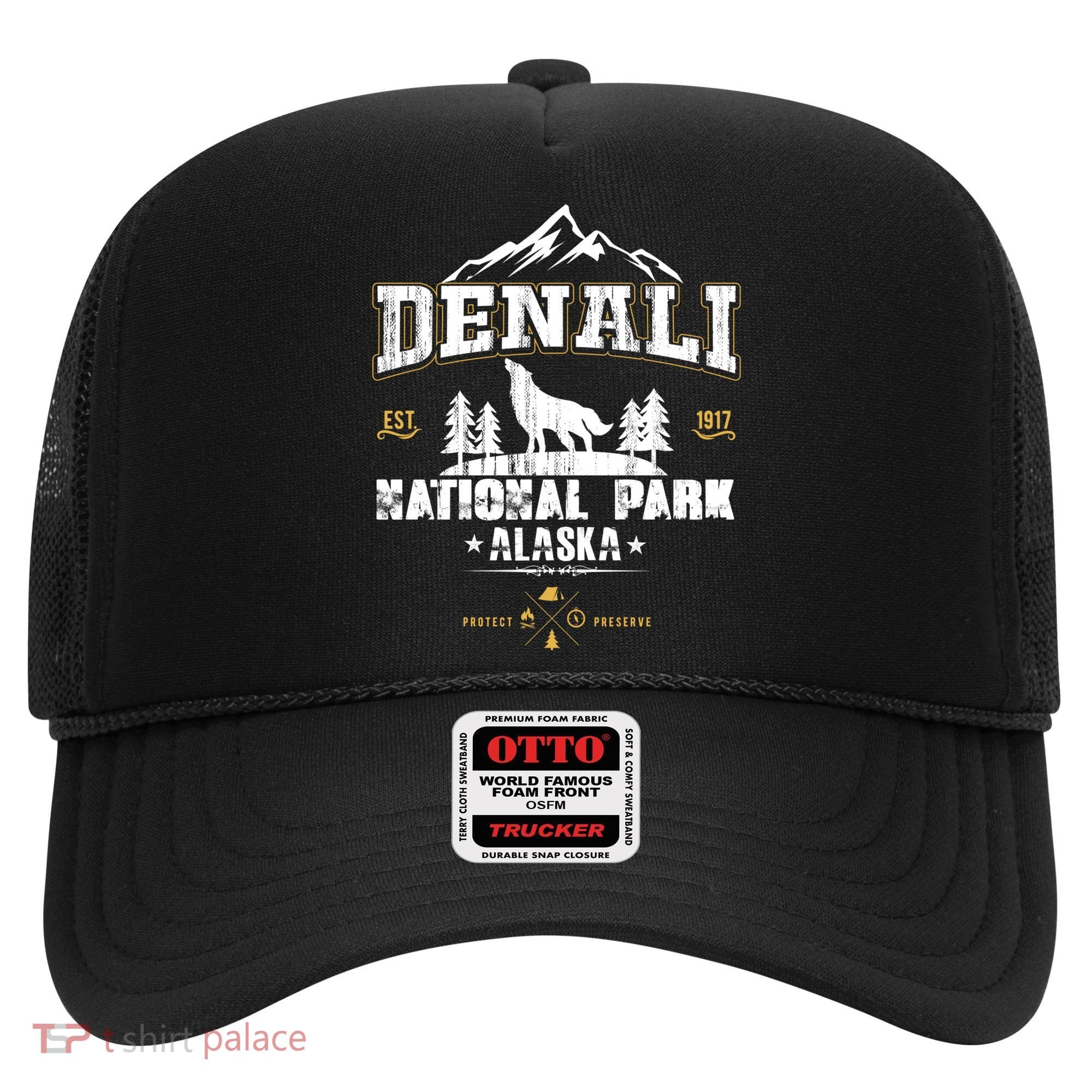 National Park Denali Alaska Hat