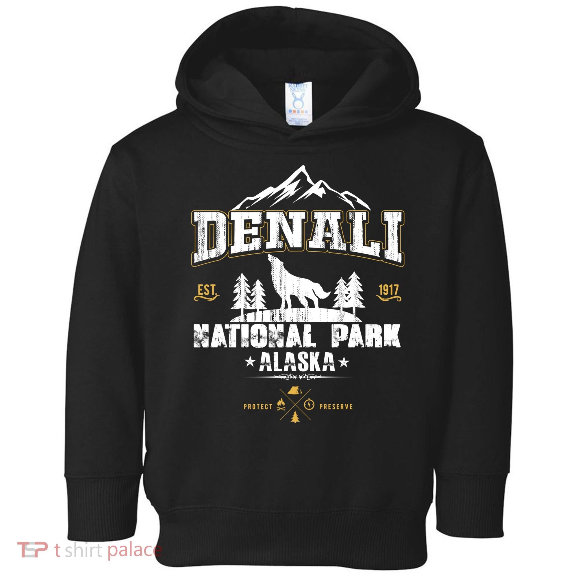 National Park Denali Alaska Toddler Hoodie