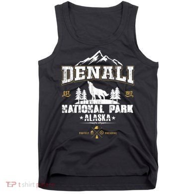 National Park Denali Alaska Tank Top