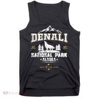 National Park Denali Alaska Tank Top thumb 0