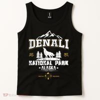 National Park Denali Alaska Tank Top thumb 2