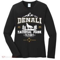 National Park Denali Alaska Women's Long Sleeve Shirt thumb 0