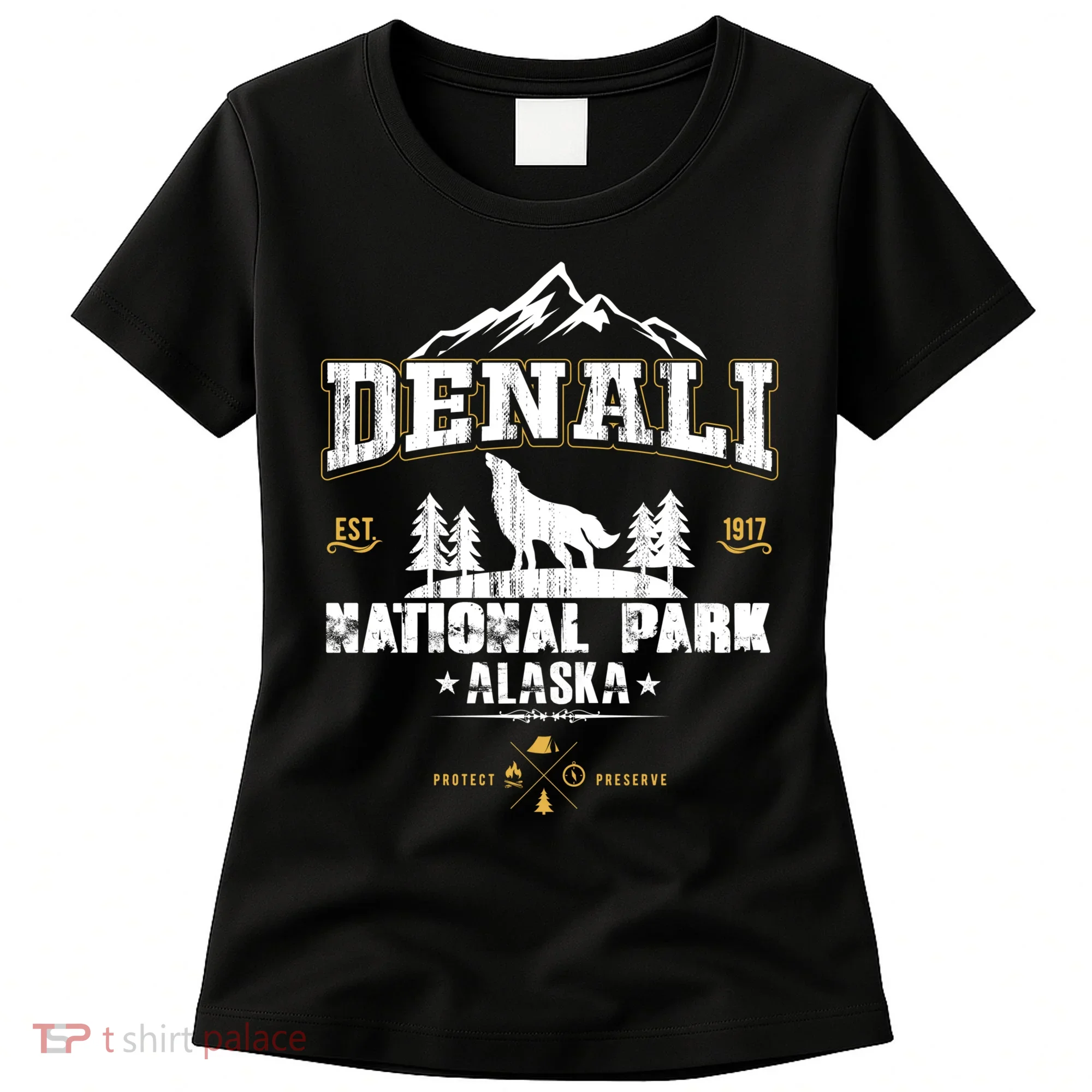 National Park Denali Alaska Women's T-Shirt