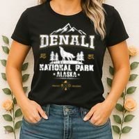 National Park Denali Alaska Women's T-Shirt thumb 2