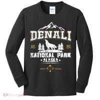 National Park Denali Alaska Kids Long Sleeve Shirt thumb 0