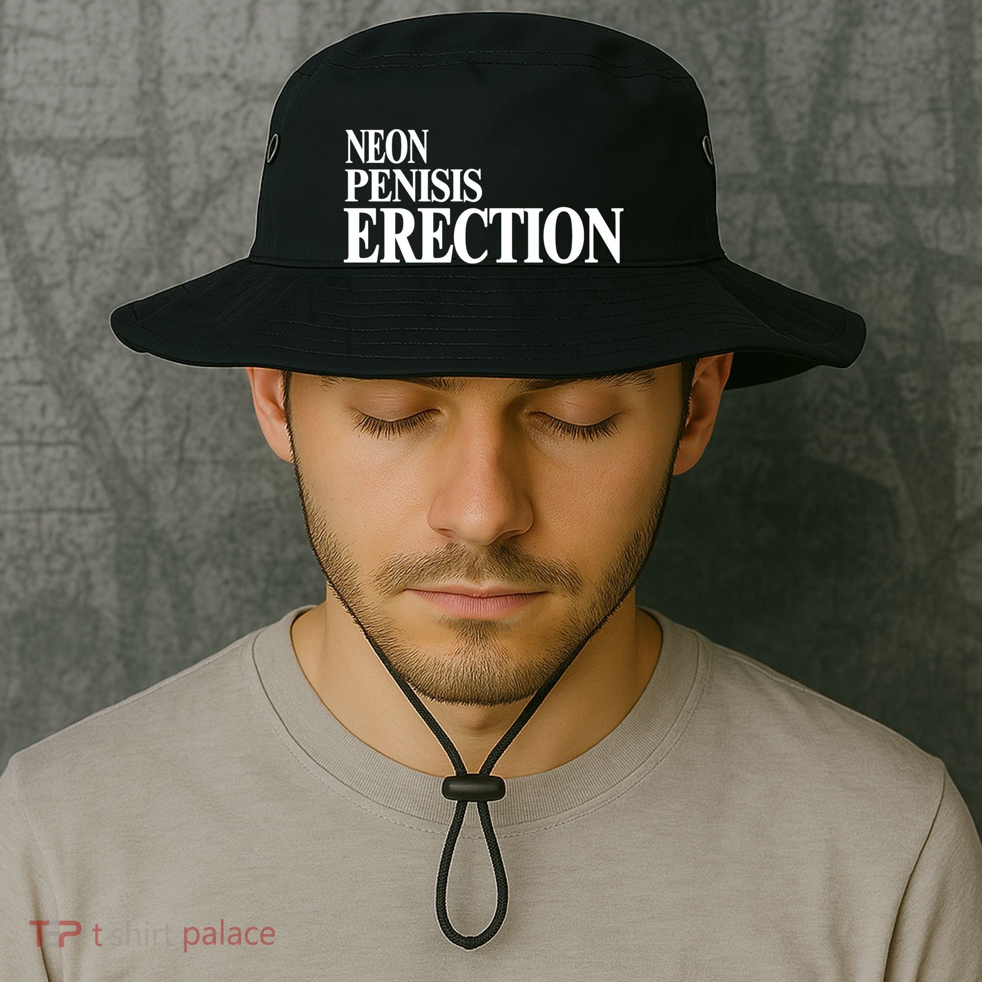 Neon Penisis Erection Bucket Hat
