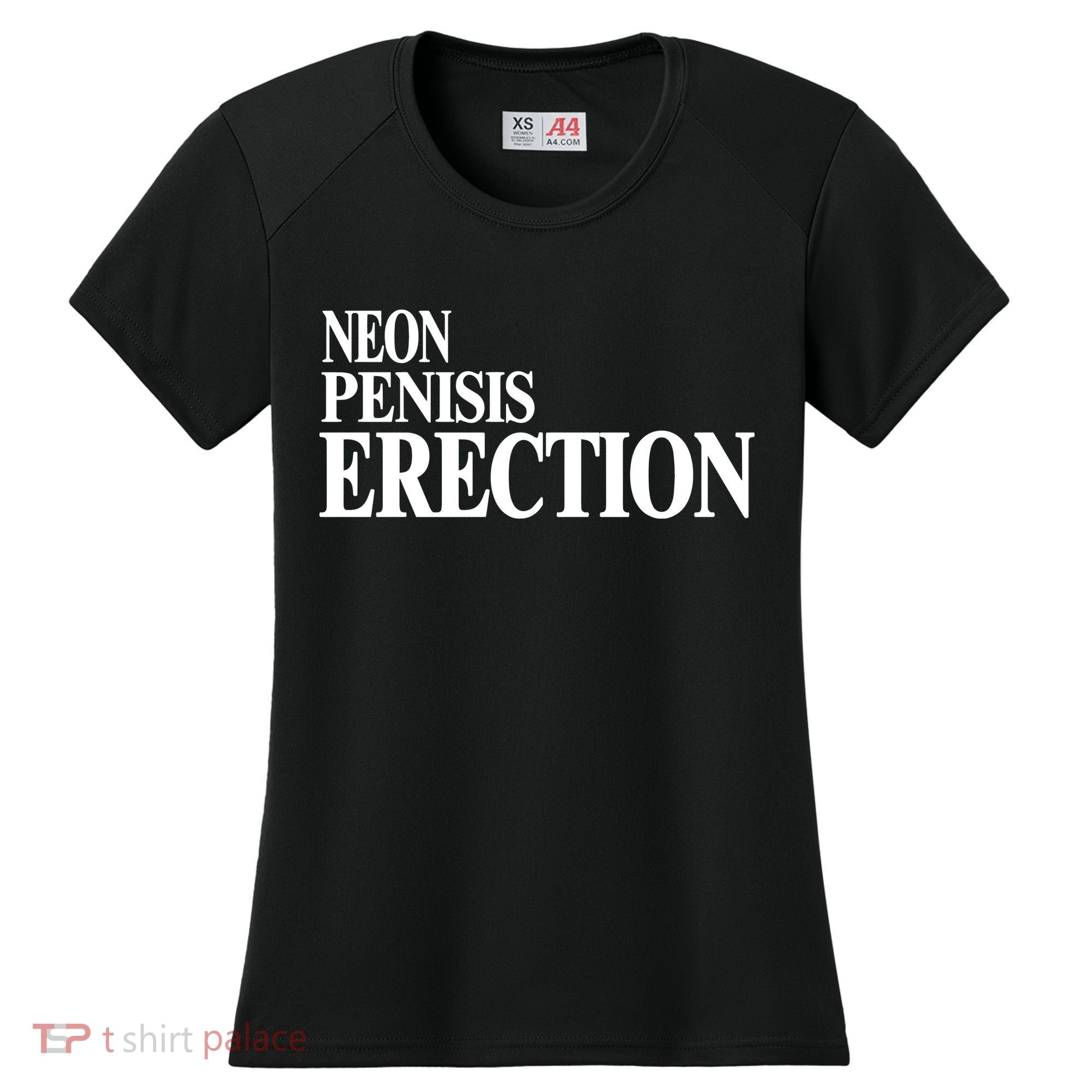 Neon Penisis Erection Women's Cooling Performance Crew T-Shirt