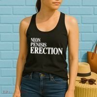 Neon Penisis Erection Women's Tank Top thumb 2