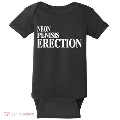 Neon Penisis Erection Baby Bodysuit