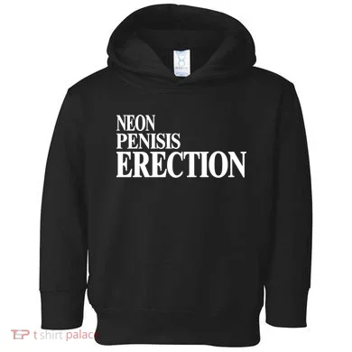 Neon Penisis Erection Toddler Hoodie