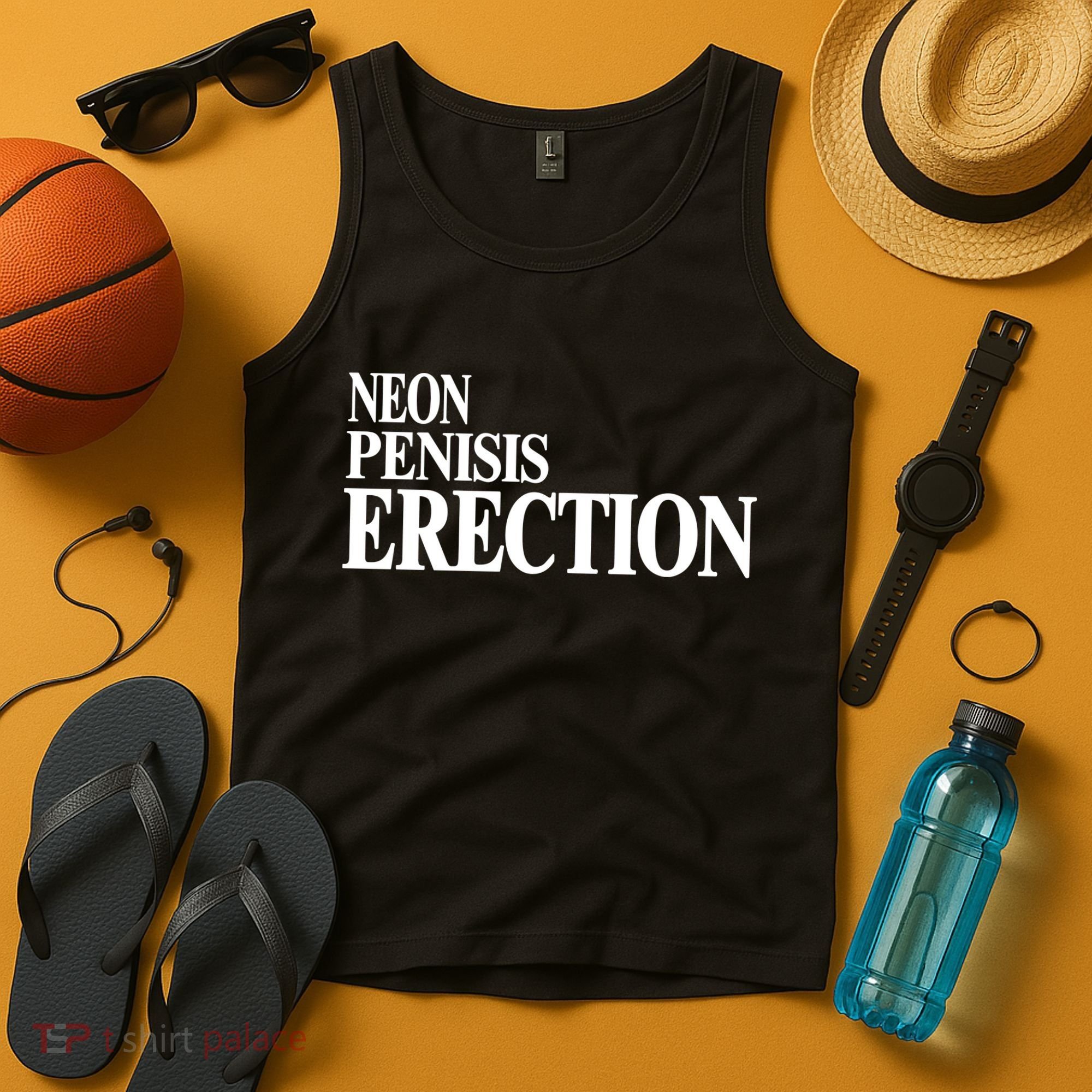 Neon Penisis Erection Tank Top
