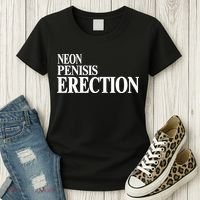 Neon Penisis Erection Women's T-Shirt thumb 3