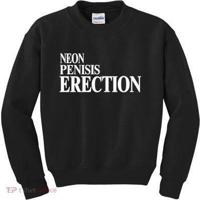 Neon Penisis Erection Kids Sweatshirt
