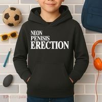 Neon Penisis Erection Kids Hoodie thumb 2