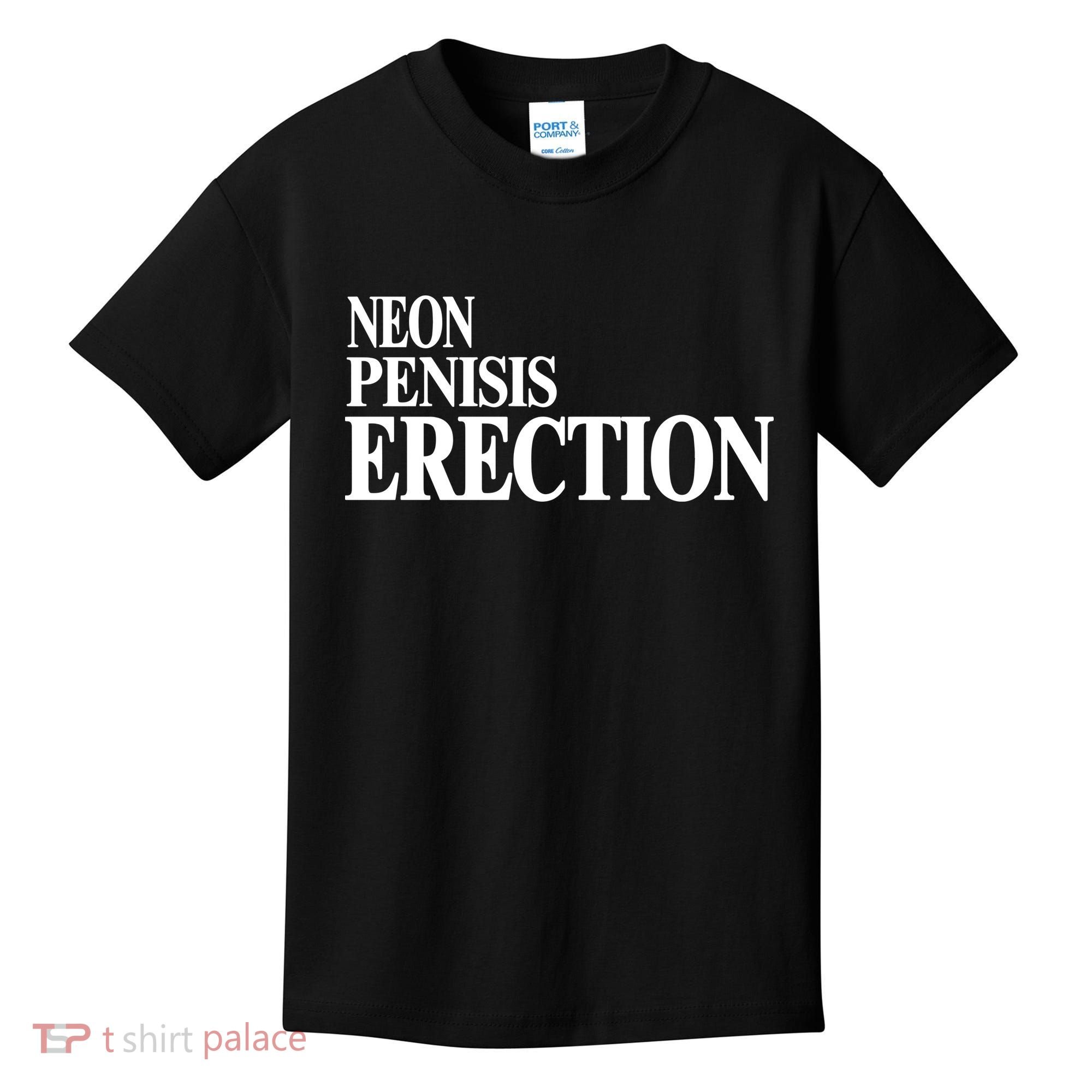 Neon Penisis Erection Kids T-Shirt
