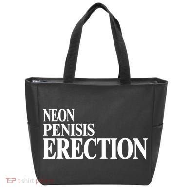 Neon Penisis Erection Tote Bag