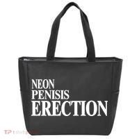 Neon Penisis Erection Tote Bag thumb 0