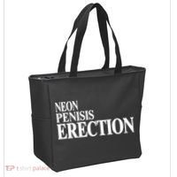 Neon Penisis Erection Tote Bag thumb 2