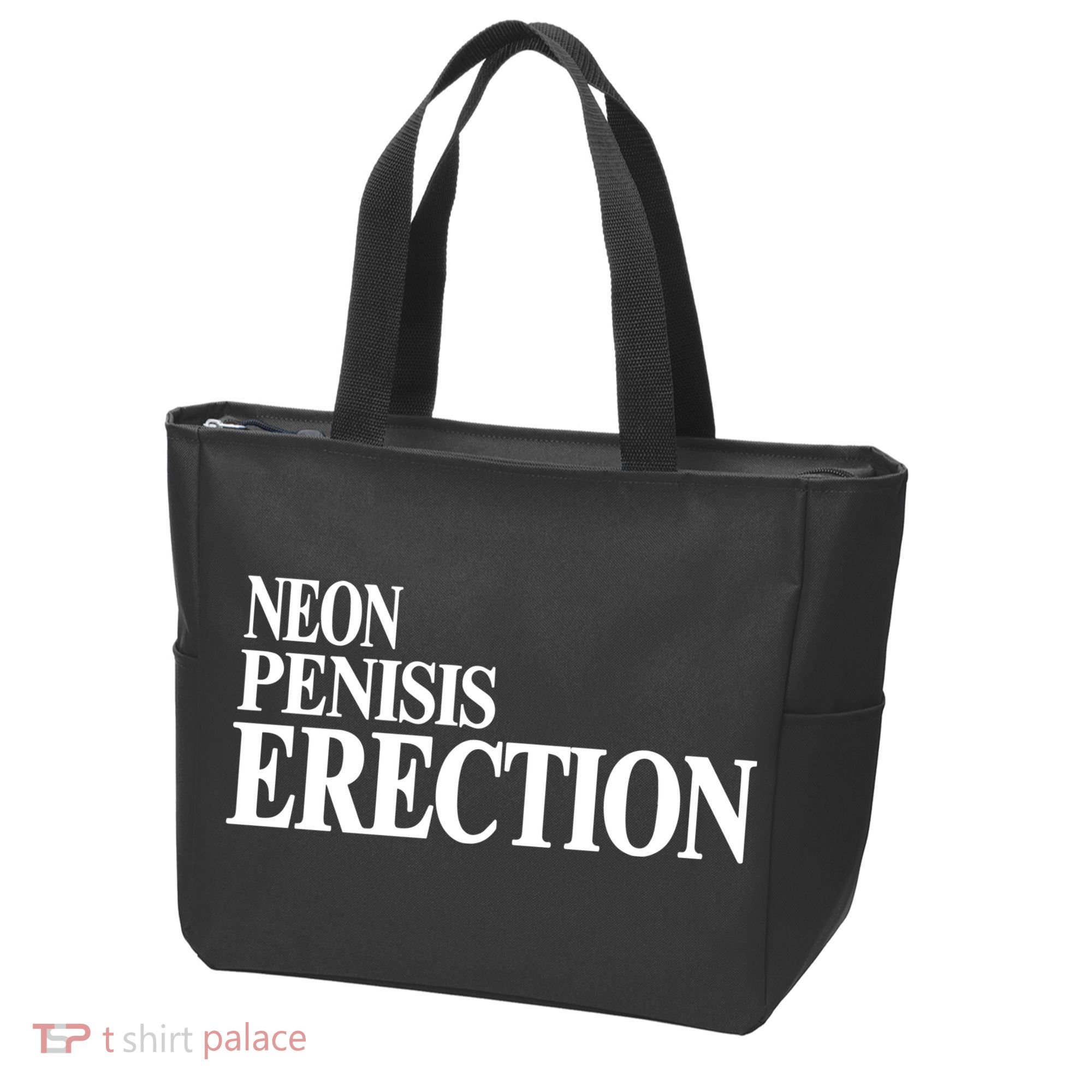 Neon Penisis Erection Tote Bag