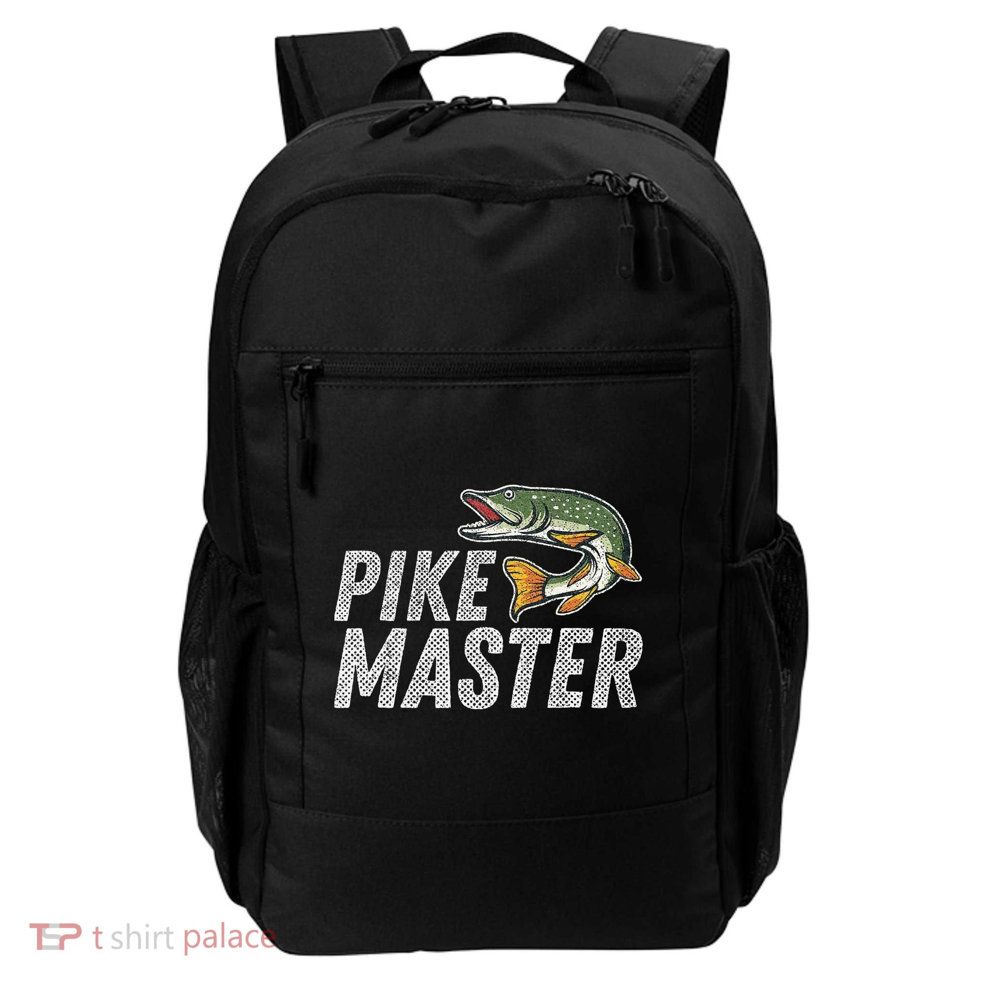 Northern Pike Fishing Gift Pike Master Fishing Backpack