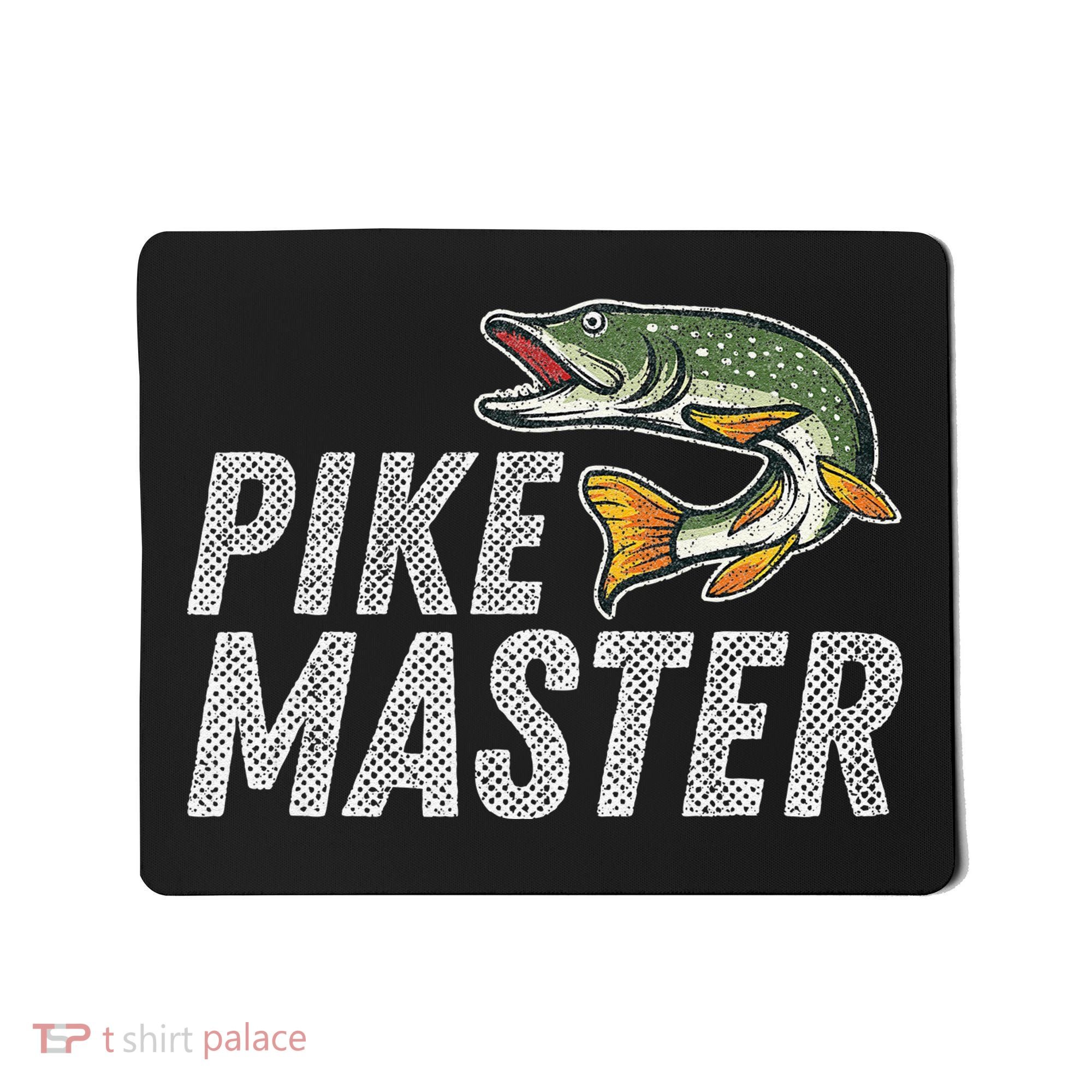 Northern Pike Fishing Gift Pike Master Fishing Mousepad