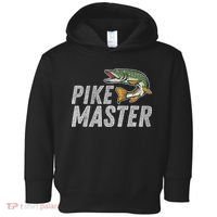 Northern Pike Fishing Gift Pike Master Fishing Toddler Hoodie thumb 0