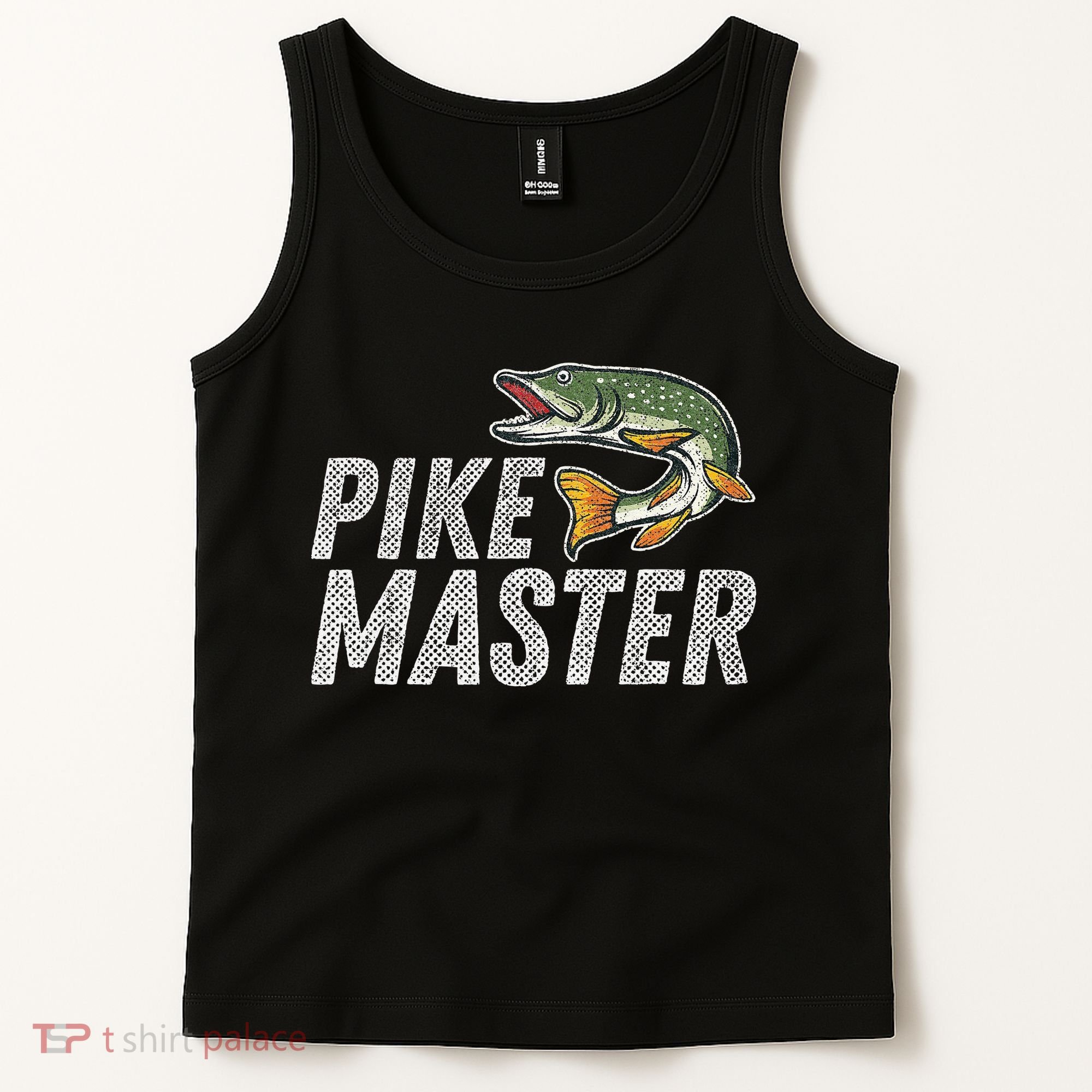 Northern Pike Fishing Gift Pike Master Fishing Tank Top