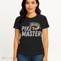 Northern Pike Fishing Gift Pike Master Fishing Women's T-Shirt thumb 4