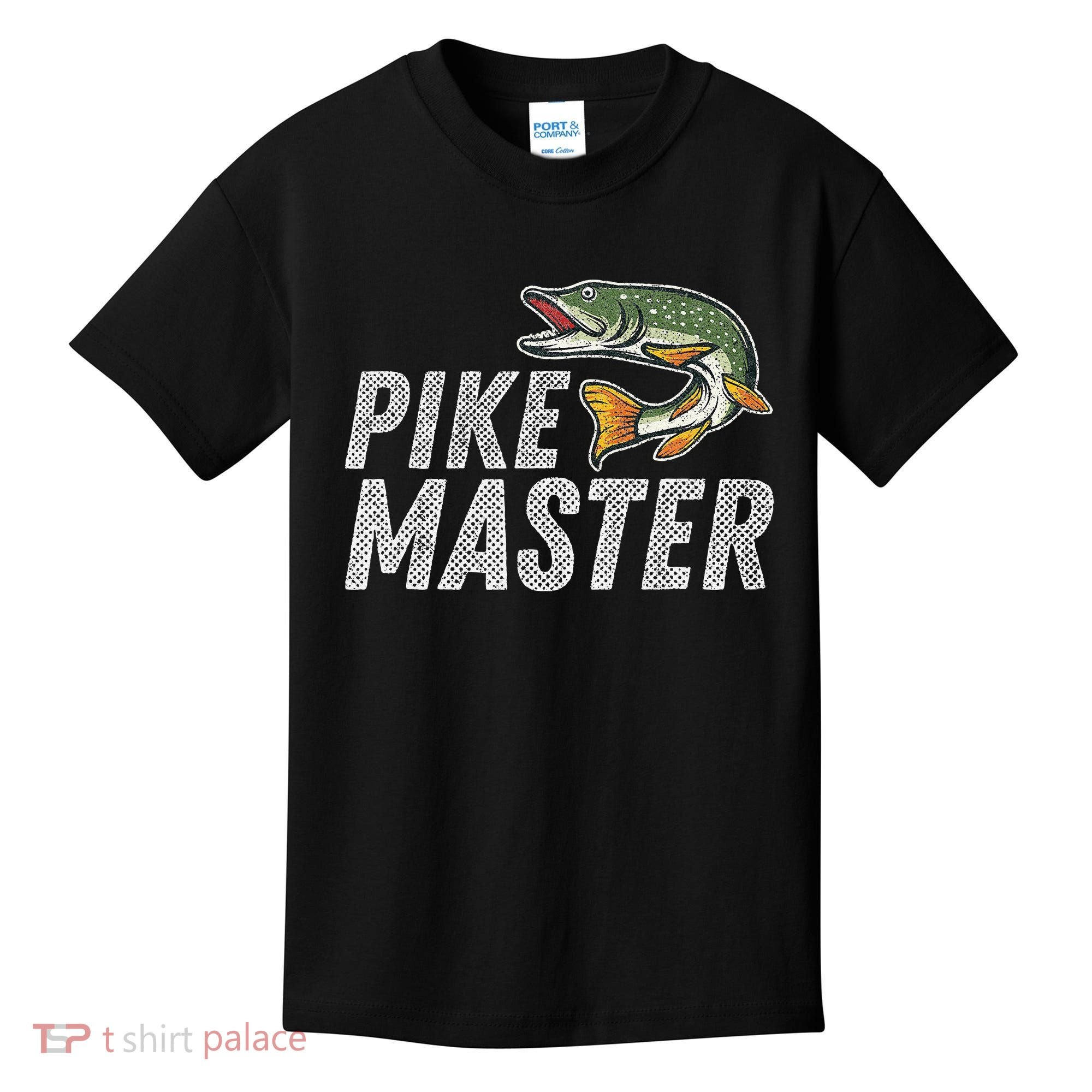 Northern Pike Fishing Gift Pike Master Fishing Kids T-Shirt