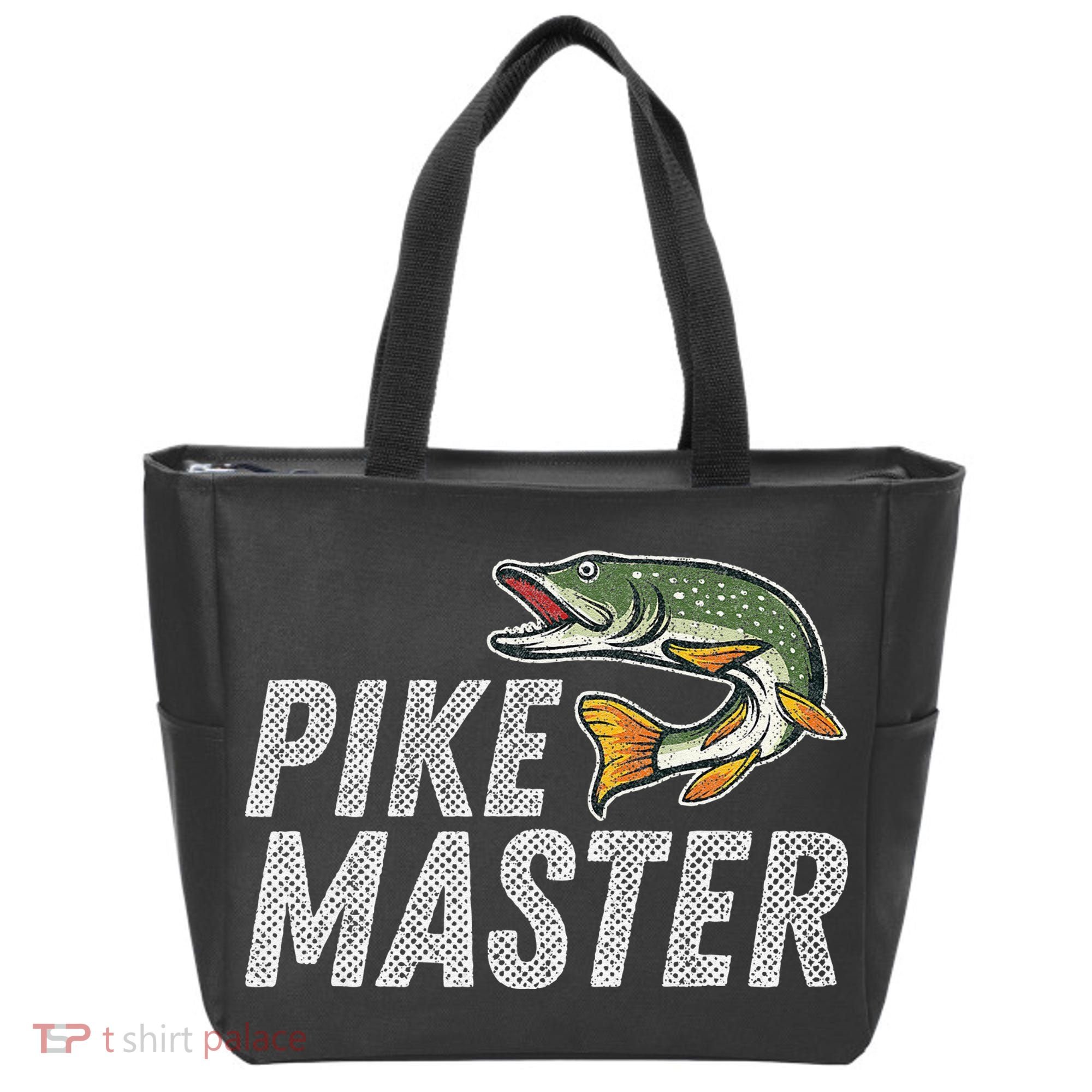 Northern Pike Fishing Gift Pike Master Fishing Tote Bag