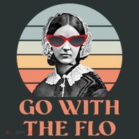 Nurse Practitioner Florence Go With The Flo Mousepad thumb 1