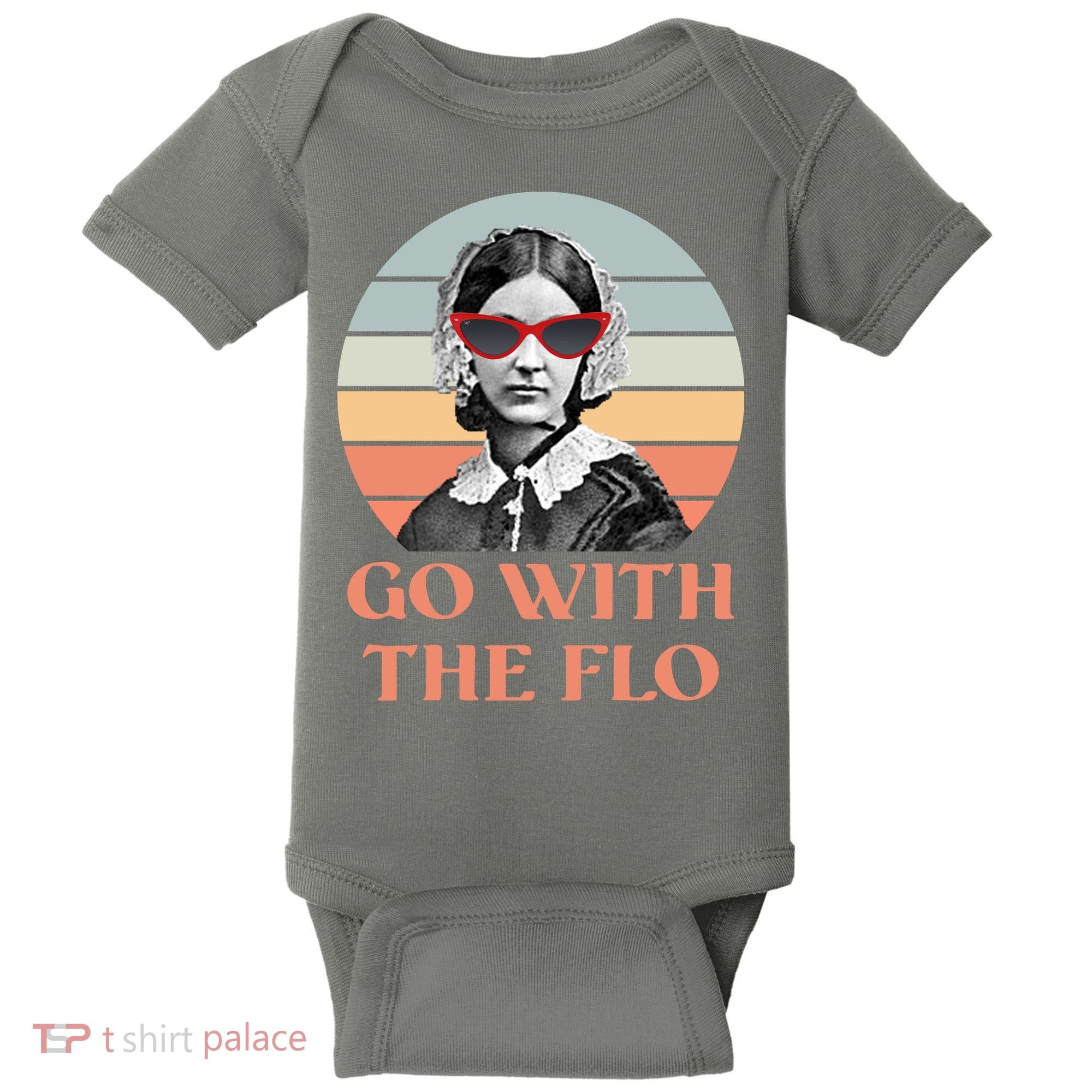 Nurse Practitioner Florence Go With The Flo Baby Bodysuit