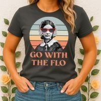 Nurse Practitioner Florence Go With The Flo Women's T-Shirt thumb 2